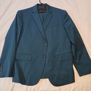 JF J.Ferrar Teal Suit Mens Size 42S